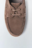 LEATHER BOAT SHOES LIMITED EDITION