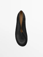 Soft round toe ballet flats