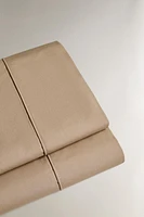 DRAP DE DESSUS COTON PERCALE ( FILS