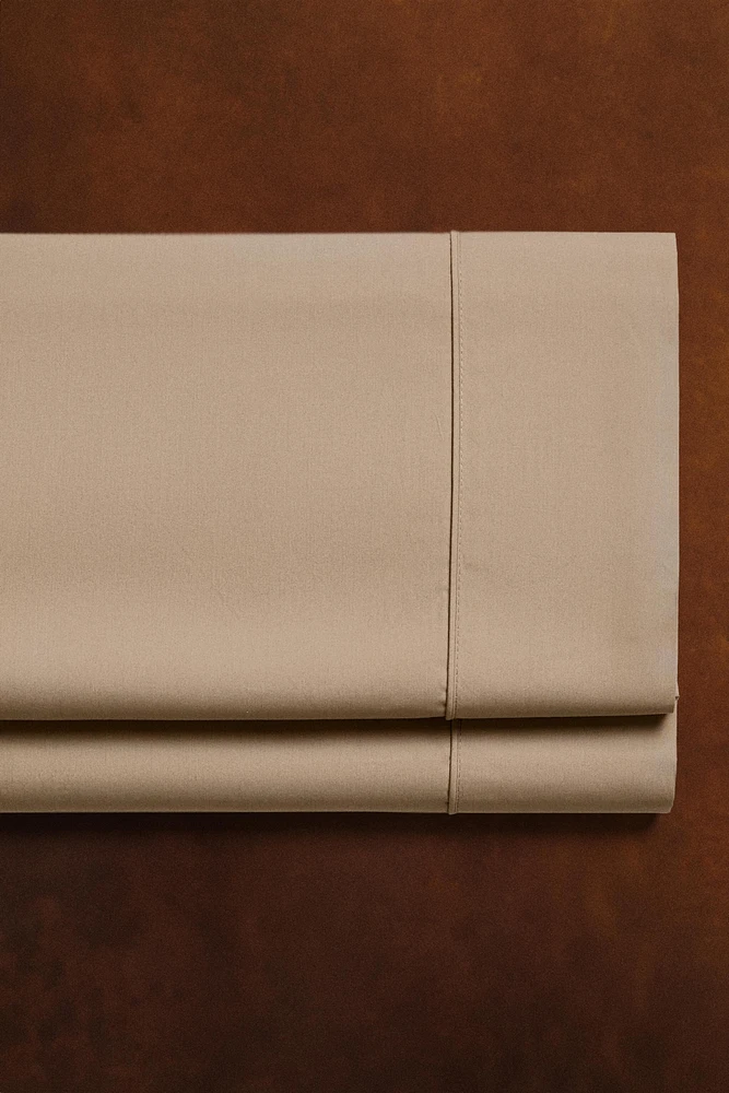 DRAP DE DESSUS COTON PERCALE ( FILS