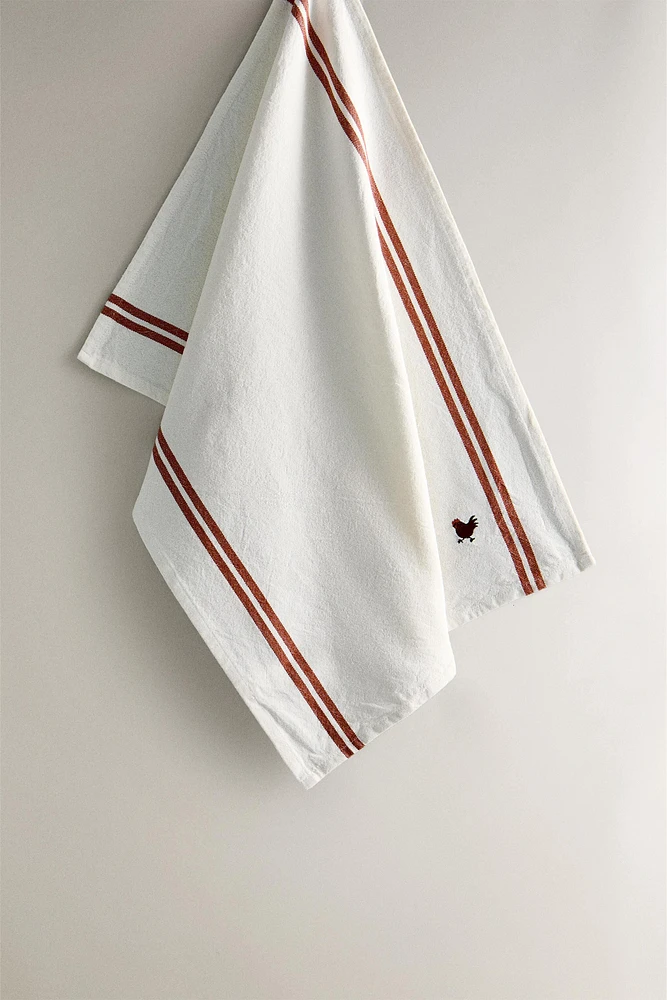 EMBROIDERED KITCHEN TOWEL