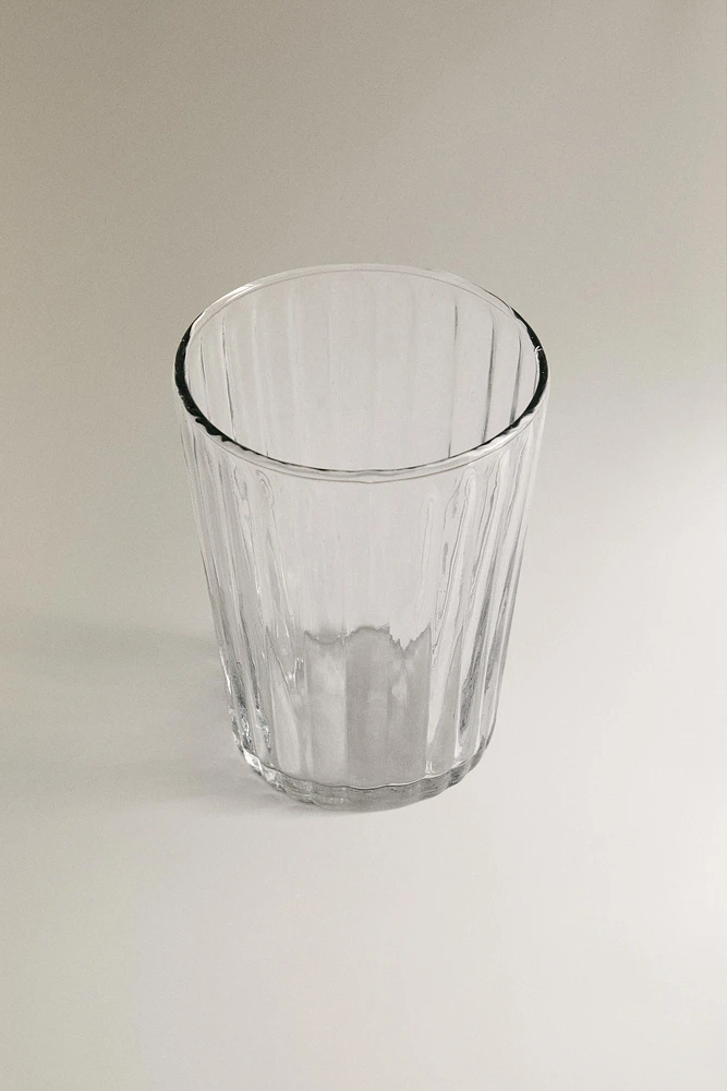 VERRE RELIEF VERRE RECYCLABLE