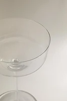 COUPE À CAVA VERRE SOUFFLÉ CRISTALLIN