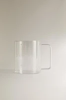 BOROSILICATE GLASS MUG