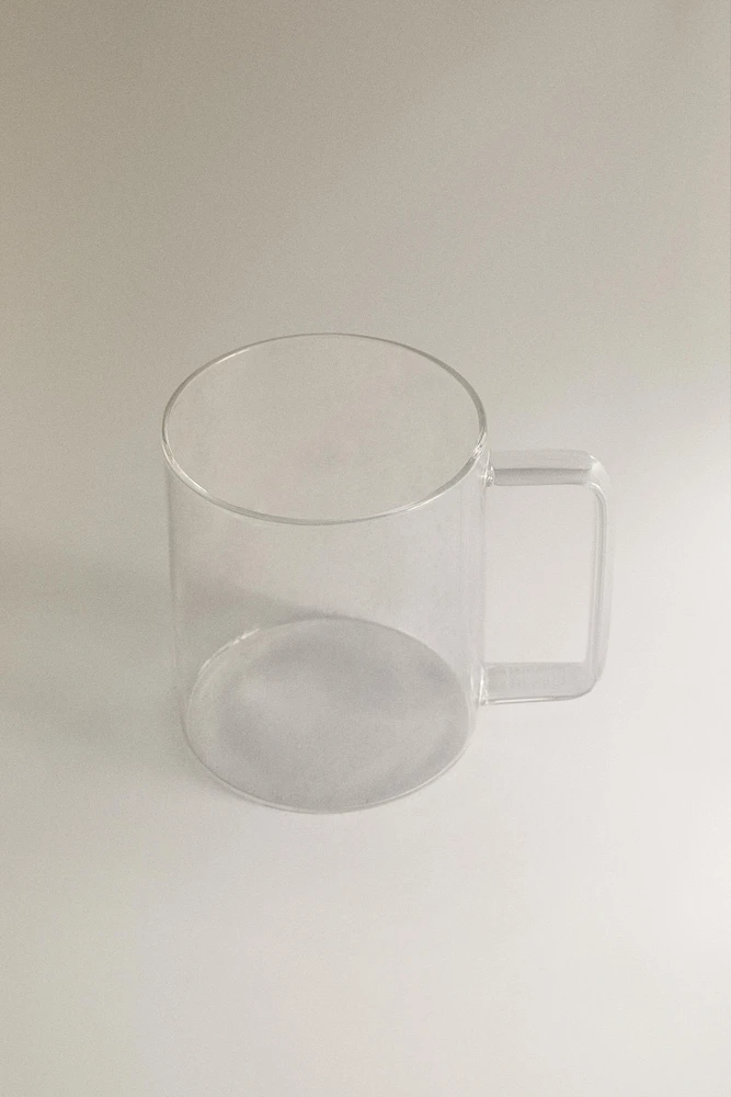 BOROSILICATE GLASS MUG