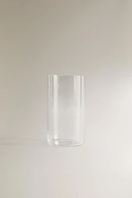 STRAIGHT CRYSTALLINE SOFT DRINK TUMBLER