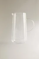 BOROSILICATE GLASS PITCHER