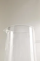 BOROSILICATE GLASS PITCHER