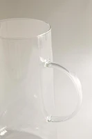 BOROSILICATE GLASS PITCHER