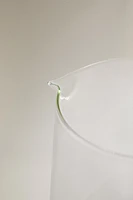 BOROSILICATE GLASS PITCHER