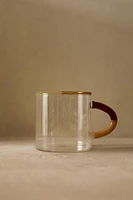 TASSE BOROSILICATE POIGNÉE COULEURS