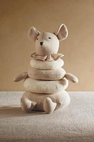 CHILDREN’S STACKER MOUSE PLUSH TOY