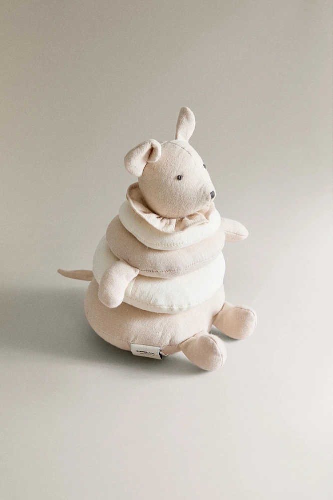 CHILDREN’S STACKER MOUSE PLUSH TOY