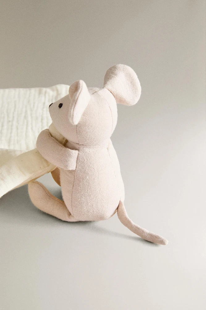 DOUDOU ENFANT PETITE SOURIS LUNE