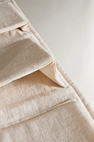 CHILDREN’S PLAIN LINEN POPLIN HANGING ORGANIZER