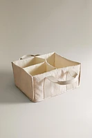 CHILDREN’S LINEN POPLIN TABLE ORGANIZER