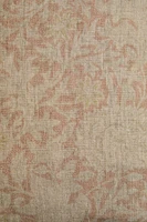 HOUSSE DE COUSSIN LIN DÉLAVÉ IMPRIMÉ MORRIS & CO