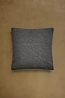 MINI WAFFLE KNIT THROW PILLOW COVER