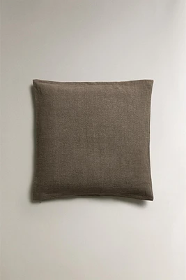 LINEN THROW PILLOW COVER