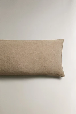 WASHED LINEN THROW PILLOW COVER