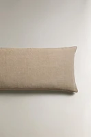 WASHED LINEN THROW PILLOW COVER