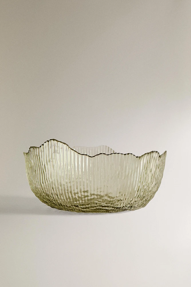 RAISED DESIGN SALAD BOWL