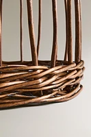 TALL RATTAN BASKET