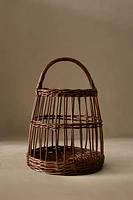 TALL RATTAN BASKET