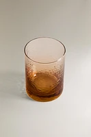 VERRE RECYCLABLE MARTELÉ
