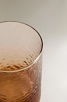 VERRE RECYCLABLE MARTELÉ