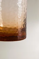VERRE RECYCLABLE MARTELÉ