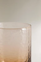 VERRE RECYCLABLE MARTELÉ