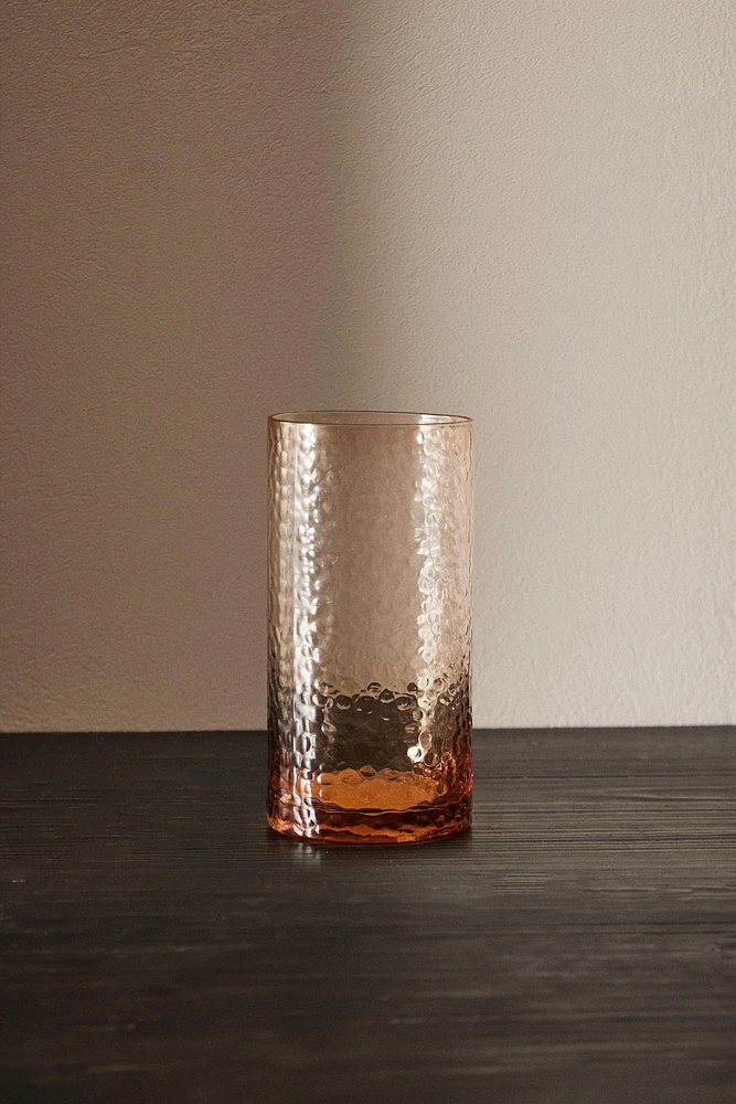 VERRE À SODA MARTELÉ