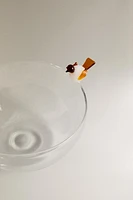 BIRD BOROSILICATE GLASS BOWL