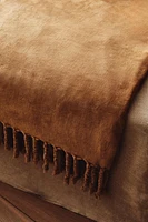 FLEECE BLANKET WITH FRINGING