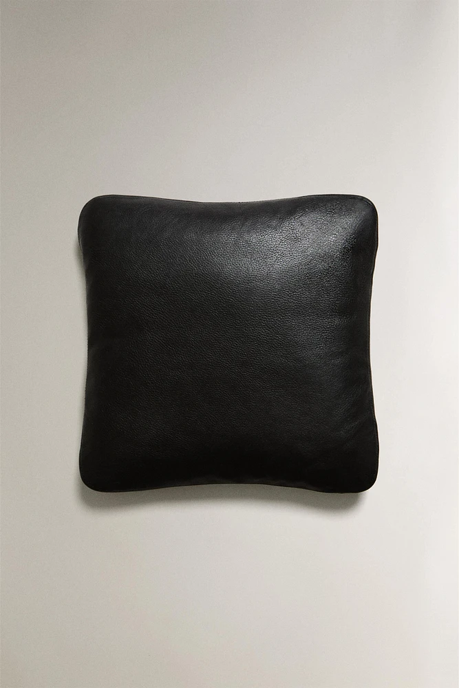 LEATHER SEAT CUSHION