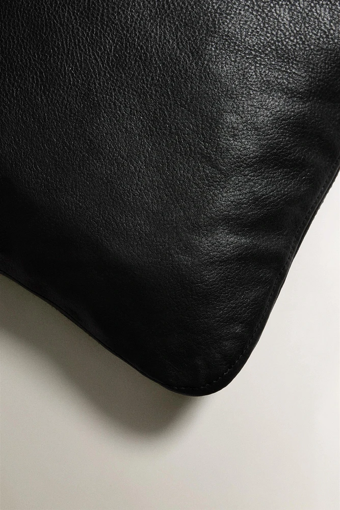 LEATHER SEAT CUSHION