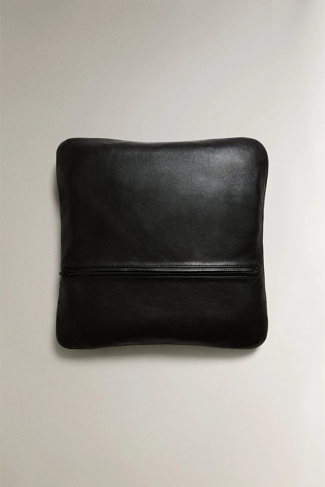 LEATHER SEAT CUSHION