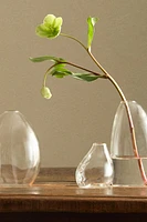 SMALL IRREGULAR GLASS VASE