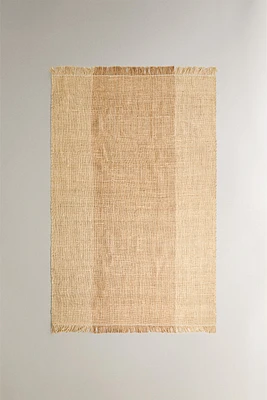 TAPIS JUTE FRANGES