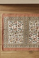 TAPIS BLOCK PRINT COTON