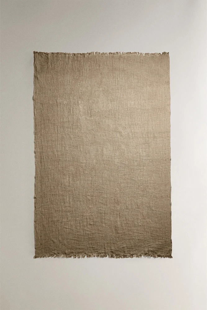 LINEN BLANKET