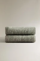 CARDED WOOL BLANKET