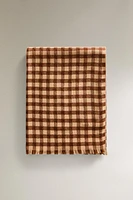 FLEECE CHECK BLANKET