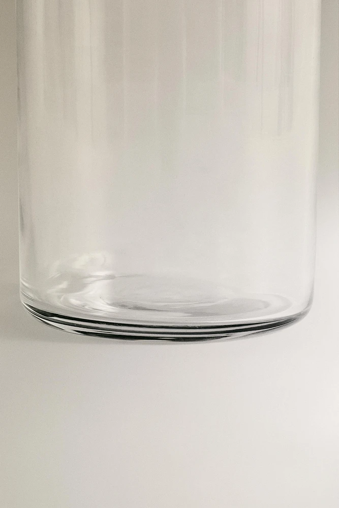 METAL BATHROOM JAR WITH LID