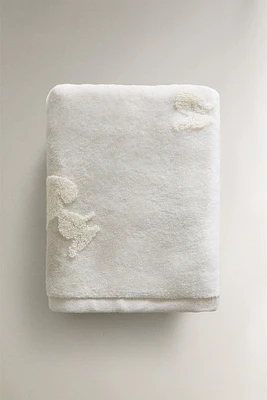 CHILDREN’S VELOUR TOWEL PEANUTS™ SILHOUETTE