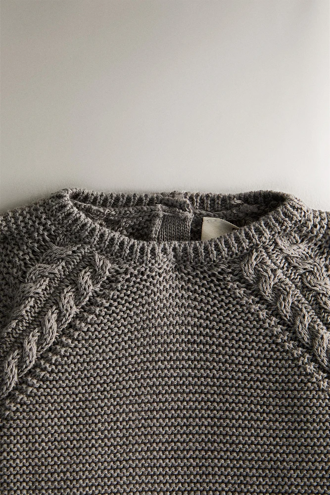 CHILDREN'S CHUNKY KNIT SWEATER