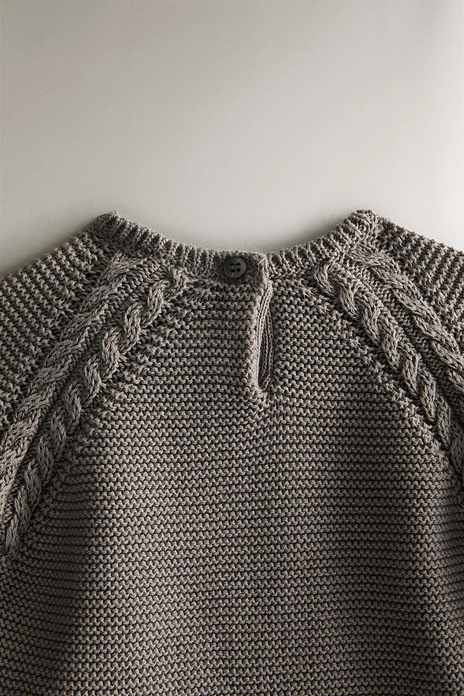 CHILDREN'S CHUNKY KNIT SWEATER