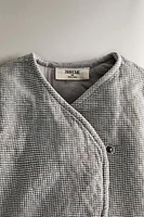 CHILDREN’S QUILTED CHECK JACKET