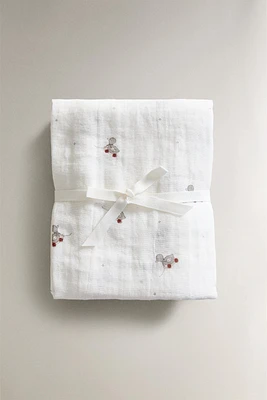 SET OF CHILDREN’S DUCKLING MUSLIN CLOTHS (SET OF 3)